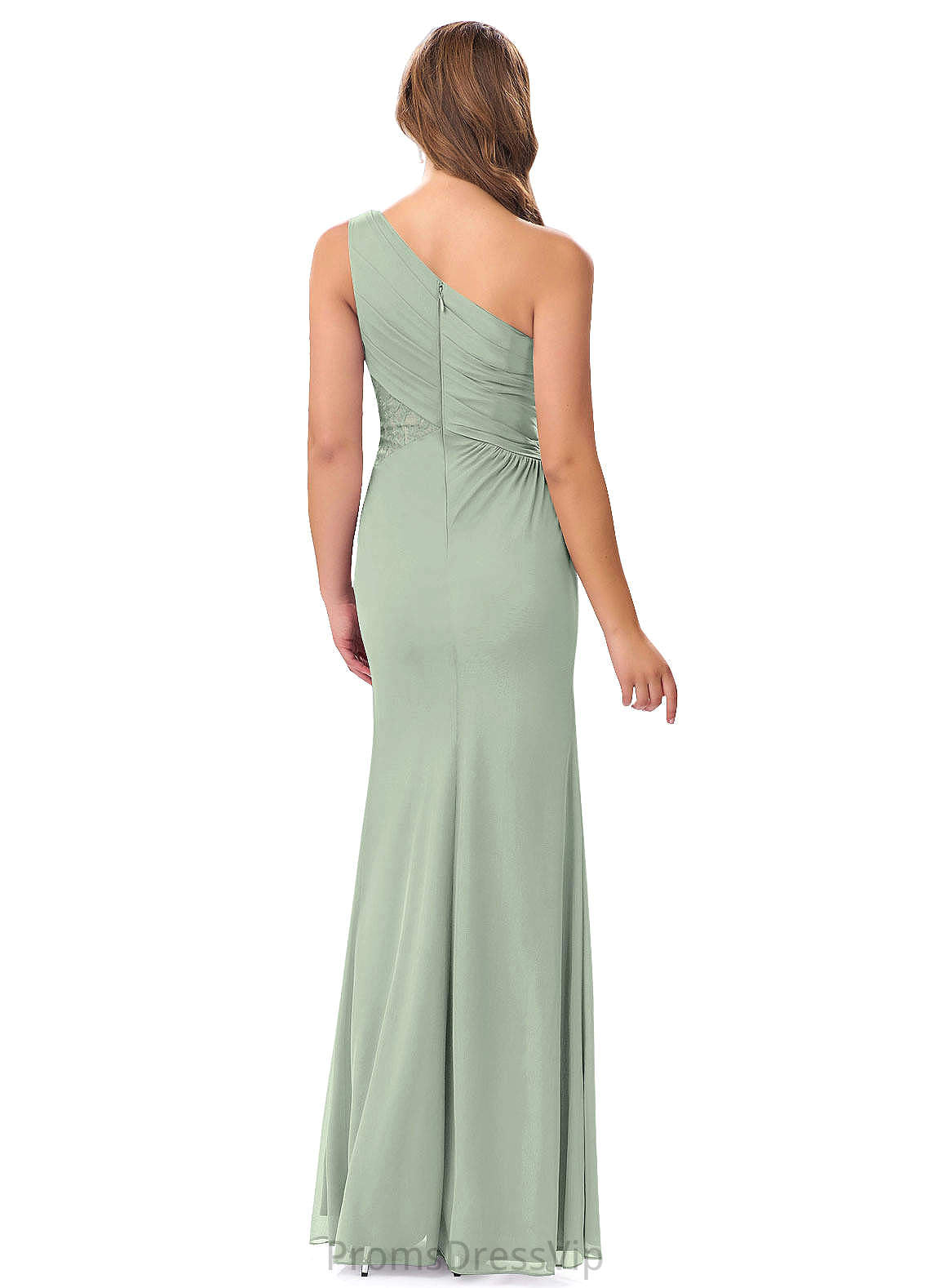 Amaris Natural Waist Sleeveless Floor Length V-Neck A-Line/Princess Bridesmaid Dresses
