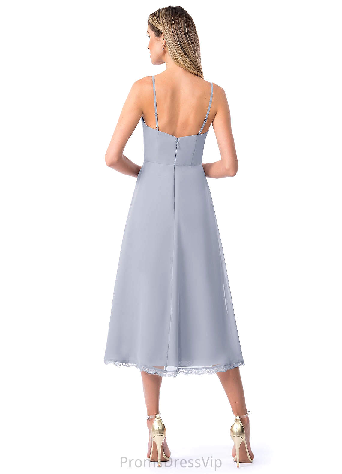 Kyra Floor Length Tulle Sleeveless Off The Shoulder A-Line/Princess Natural Waist Bridesmaid Dresses