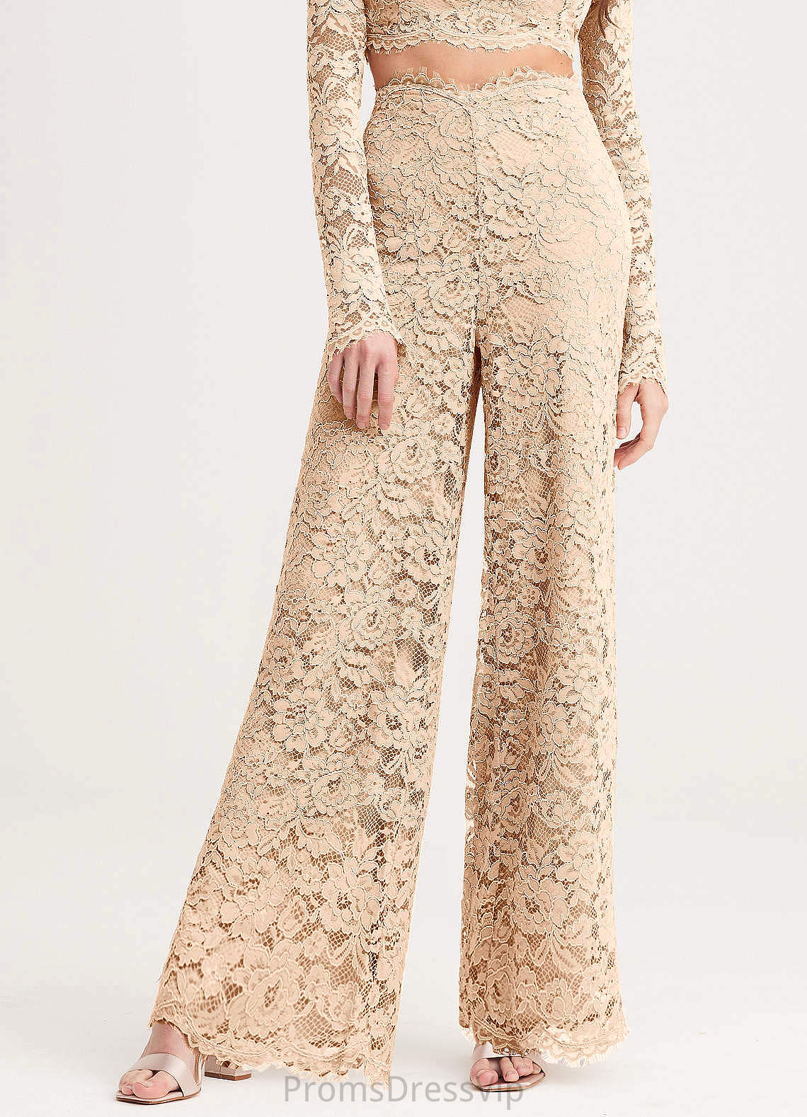 Lesley Natural Waist V-Neck Sleeveless Floor Length A-Line/Princess Bridesmaid Dresses
